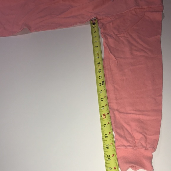 Simply Southern Tee Shirt Long Sleeve Pink w Goat Size Medium - Picture 9 of 10